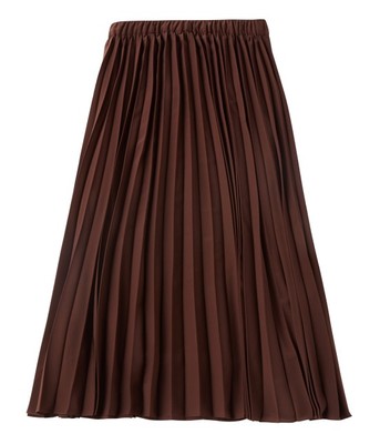 シフォンゴムプリーツスカート