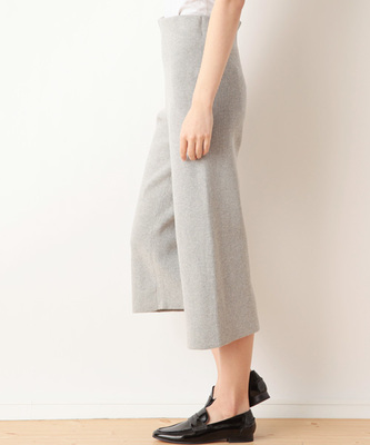 ニットガウチョパンツ