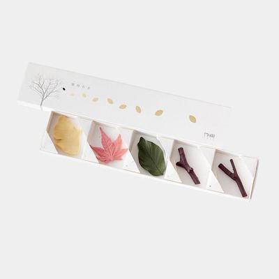 葉枝おき 箸置(5個セット) カラー