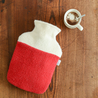 Lapuan Kankurit/Hot Water Bottles/湯たんぽ/ホワイト×レッド