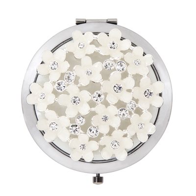 サリー コンパクトミラー フラワ