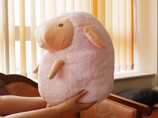 baby nature ベィビーナチュレ ひつじ（ピンク・LL）