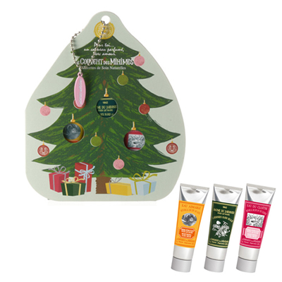 クヴォン・デ・ミニム ボタニカル プチハンドクリーム ノエルトリオ 