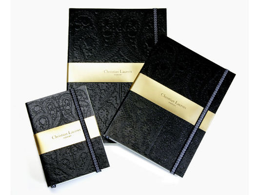 Paseo Embossed Notebooks(A6/A5/B5) #f2544