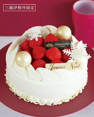 ＜マンダリンオリエンタル東京＞クリスマスストロベリーショートケーキ