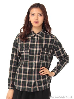 N. Natural Beauty Basic* (エヌ ナチュラルビューティーベーシック)ボーイズチェックシャツ