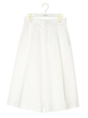 emmi atelier デニムガウチョパンツ