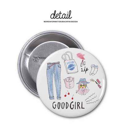 缶バッチ / GOODGIRL / 57mm