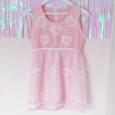 CANDY PINK ORGANDY Dress