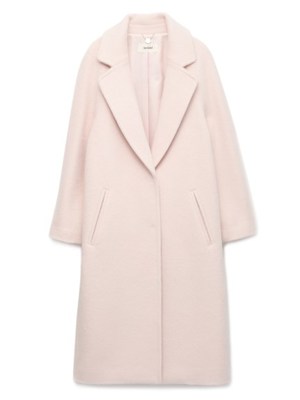 シャギーロングコート