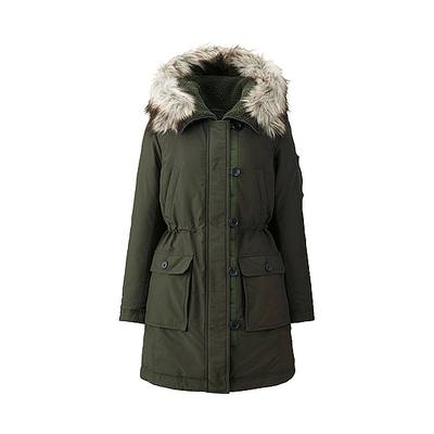 ＷＯＭＥＮ　ウルトラウォームダウンミリタリーコート