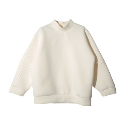 モックネックボンディングスウェット