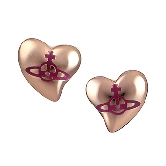 BE171 NEW HEART スタッズ ピアス