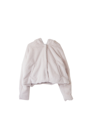 rabbit fur coat