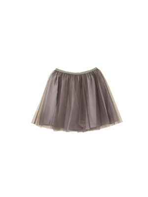tulle miniskirt