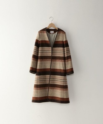 RAG BORDER COAT/コート