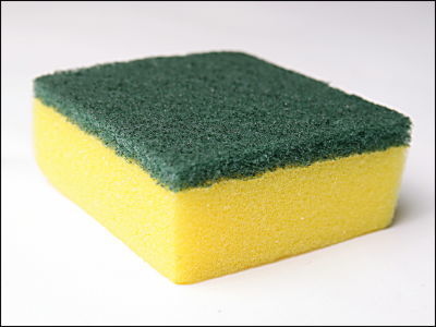 スポンジたわし