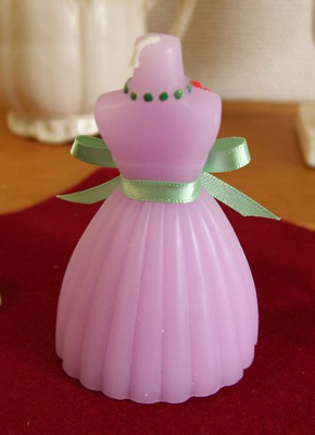 ドレス型フレグランスキャンドル