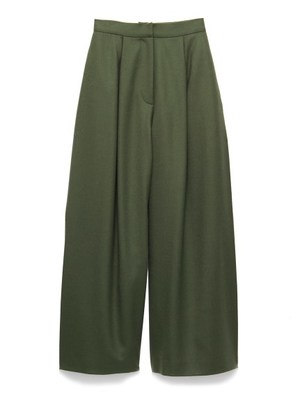 ウールワイドパンツ