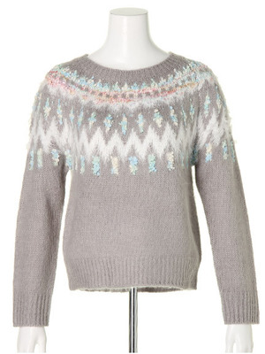 ふわふわ球芯ニット