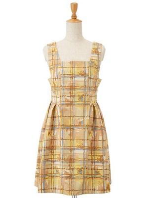 Oヴィンテージチェックジャンスカ