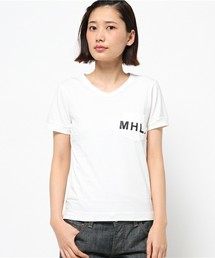 mhl　ロゴTシャツ