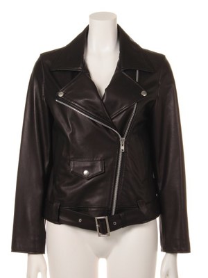 リアルレザーライダースジャケット