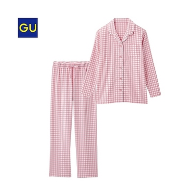 （GU）パジャマ（ギンガム）Ａ