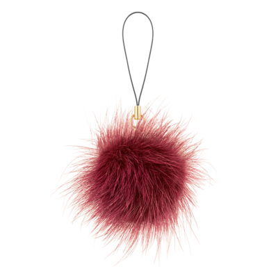 ポンポンファー（レッド）