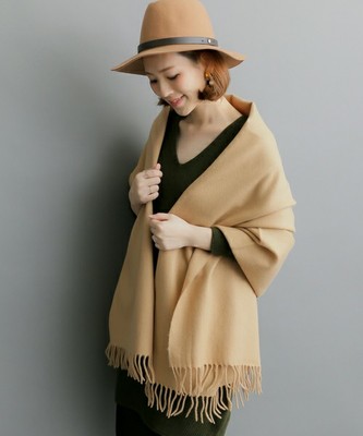 〈ROSSO〉無地ストール