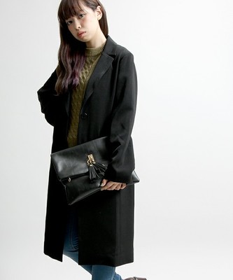 WEGO/ロングチェスタージャケット