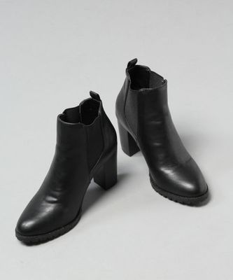 サイドゴアヒールブーツ