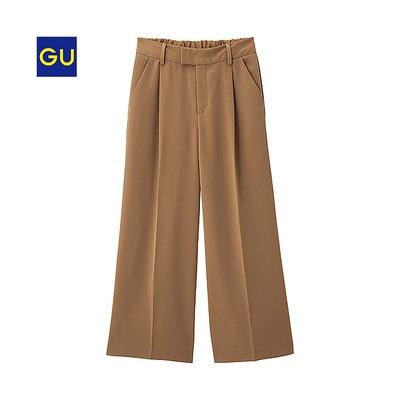 GU イージーワイドクロップドパンツＢ