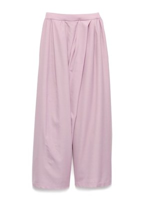 ウールガーゼワイドパンツ