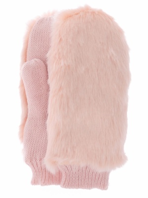 WEGO/ファー手袋