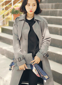 （HOTPING）スタンダードトレンチコート