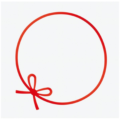 ゴムバンド（和ごむ)７本入り紅