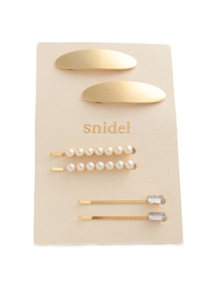 snidel (スナイデル)  パールミックスピンセット