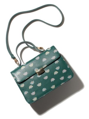 Lily Brown (リリーブラウン)  台形ショルダーBAG
