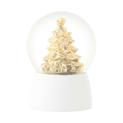 スノードーム ゴールド ツリー S