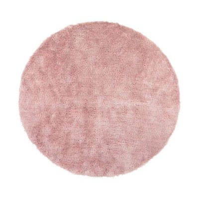 シャギー　ラグ　１５０ｃｍ×１５０ｃｍ　ライトピンク