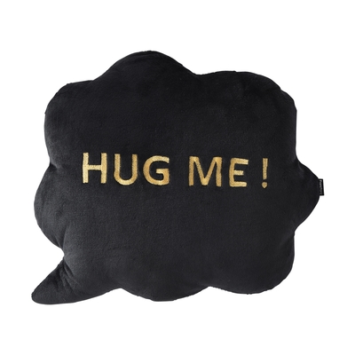 ハグ ミー バルーン クッション ブラック