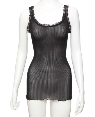 SILK RIB CAMISOLE　キャミソール