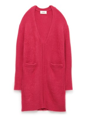 シンプルロングカーディガン