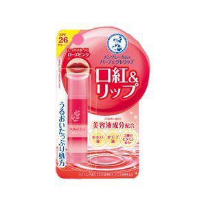 メンソレータム　パーフェクトリップ　《しっかり色づくローズピンク》　4.5g