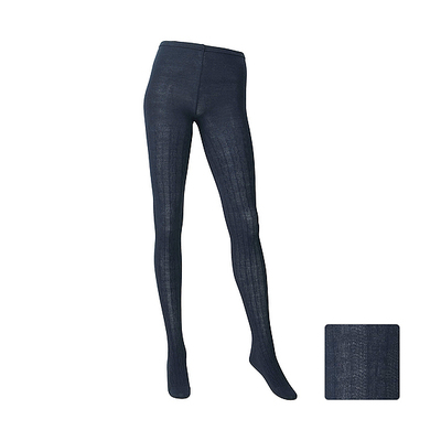 （UNIQLO）WOMAN　ヒートテックニットタイツ（ケーブル）