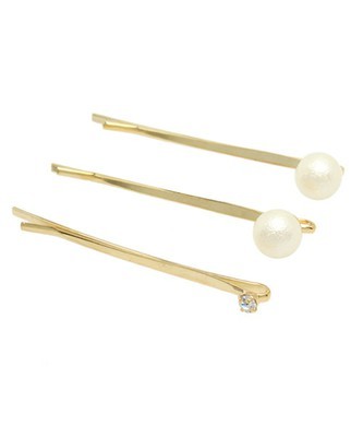 Daily russet（デイリーラシット）パールヘアピン3コセット