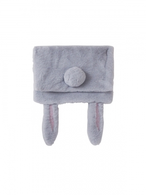 rabbit furclutchbag