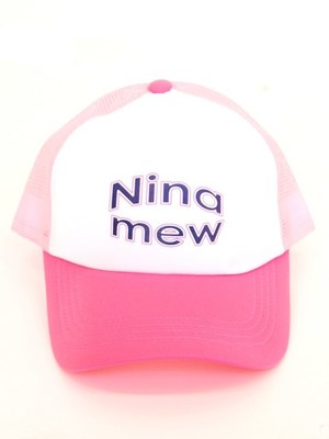 ロゴキャップ／Nina mew 