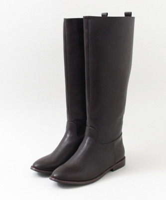 GABRIELIA フラットロングブーツ
